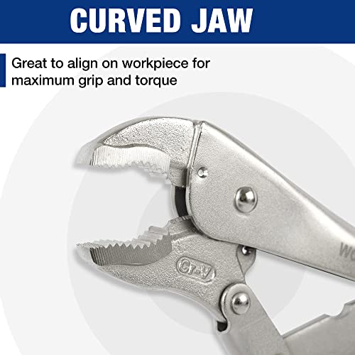 5-Piece Goldsmithing Pliers Set (Curved Jaw, Long Nose)