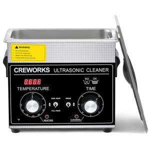 CREWORKS 3L Ultrasonic Jewelry Cleaner with Gentle Modes