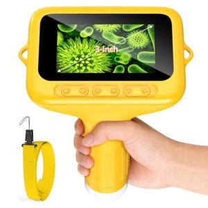 Handheld Kids Microscope with 1000X Magnification