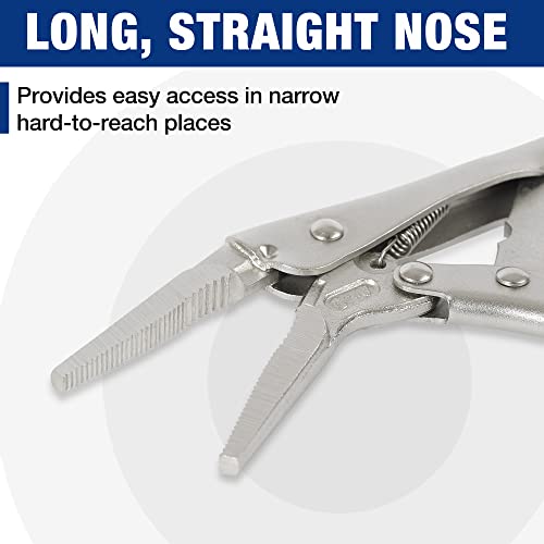 5-Piece Goldsmithing Pliers Set (Curved Jaw, Long Nose)