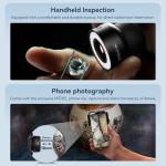 120X Jewelers Loupe with LED Light and Clip