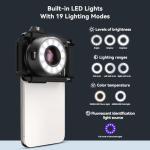 120X Jewelers Loupe with LED Light and Clip