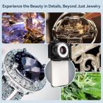 120X Jewelers Loupe with LED Light and Clip