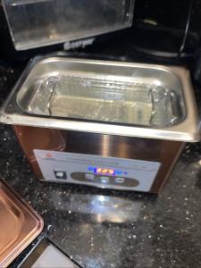 900ml Ultrasonic Jewelry Cleaner with 40kHz Power