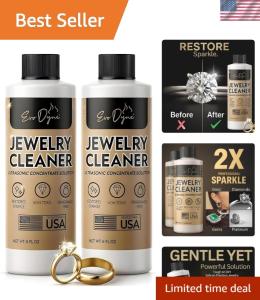 16oz Jewelry Cleaner Solution - Safe & Concentrated