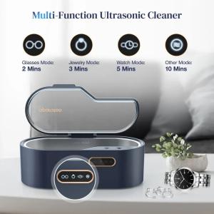 Professional Ultrasonic Jewelry Cleaner with Timer 450ml