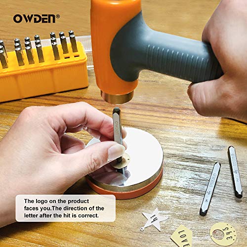 Art Font Uppercase & Lowercase Letter Stamps Set