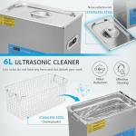 6L Digital Ultrasonic Cleaner for Jewelry & Watches