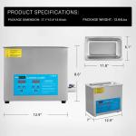 6L Digital Ultrasonic Cleaner for Jewelry & Watches