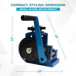 76mm Manual Rolling Mill with 5 Rollers for Jewelry
