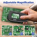 WhiteRhino Handheld Digital Microscope with Adjustable Magnification