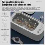 Ultrasonic Cleaner for Jewelry and Glasses