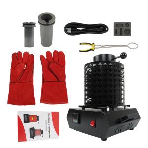 1400W Digital Gold Melting Furnace 1+3 KG