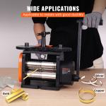 Jewelry Rolling Mill with 2.4 Gear Ratio