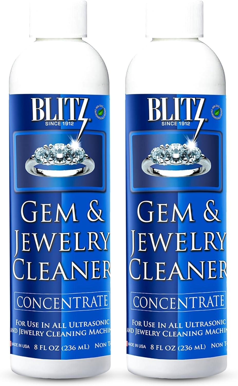 BLITZ Jewelry Cleaning Solution for Ultrasonic Cleaners