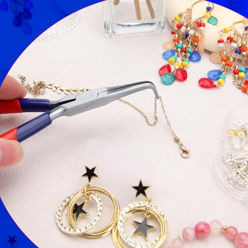 Bent Needle Nose Pliers for Goldsmithing