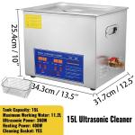Portable Ultrasonic Cleaner for Jewelry, 2L to 30L