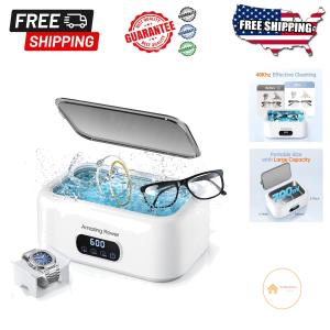 48kHz Ultrasonic Jewelry Cleaner - 24oz Capacity