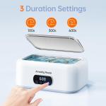 48kHz Ultrasonic Jewelry Cleaner - 24oz Capacity