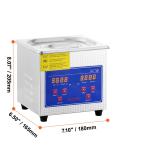 Ultrasonic Jewelry Cleaner with Digital Timer & Heater