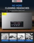 CREWORKS 22L Digital Ultrasonic Jewelry Cleaner