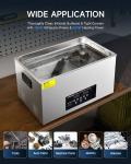 CREWORKS 22L Digital Ultrasonic Jewelry Cleaner