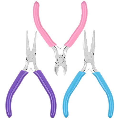 Shynek 3pcs Goldsmithing Pliers Set - Jewelry Making Tools