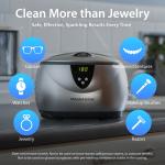 Ultrasonic Jewelry Cleaner for Rings and Necklaces