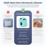 Ultrasonic Jewelry Cleaner for Safe Denture Care