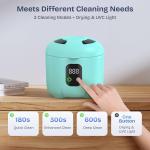 Ultrasonic Jewelry Cleaner for Safe Denture Care