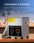 CREWORKS 2L Ultrasonic Cleaner for Jewelry and Watches
