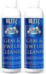 BLITZ Jewelry Cleaning Solution 2 Pack, 8 oz