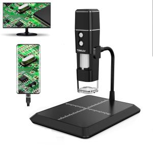 TOMLOV WiFi Digital Microscope 1000X for Jewelry
