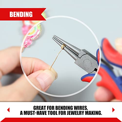 5" Mini Round Nose Pliers: Goldsmithing Jewelry Making