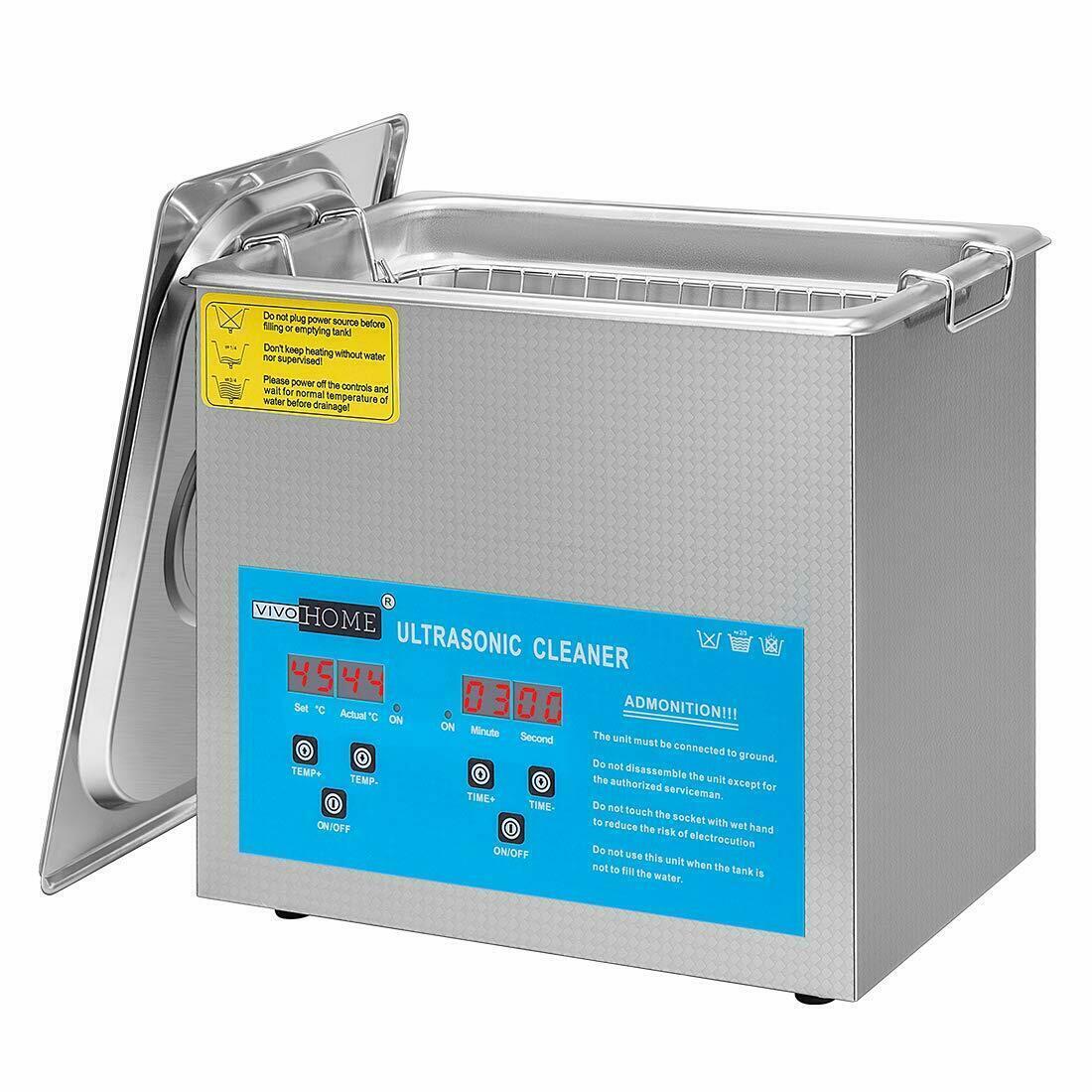 3L Digital Ultrasonic Jewelry & Watch Cleaner