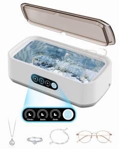 Portable Ultrasonic Jewelry Cleaner - Powerful and Smart