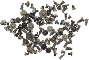 100-Piece Watch Battery Clamp Screw Set