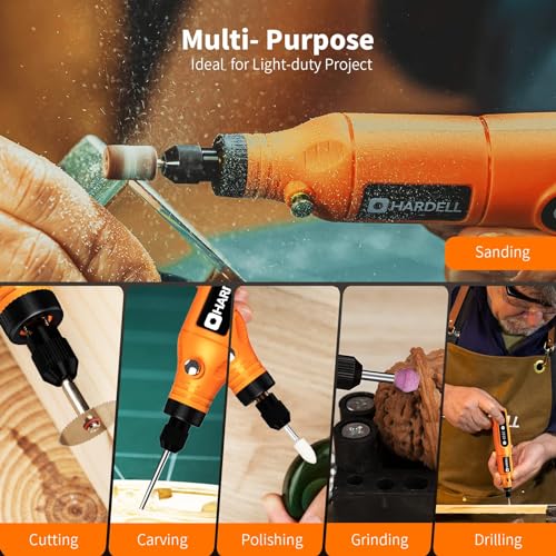 Cordless Rotary Tool Kit with 61 Accessories