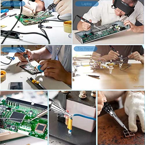 80W Ceramic Heating Soldering Gun for Goldsmithing