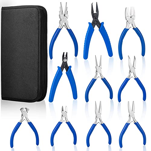 10-Piece Professional Goldsmithing Pliers Set