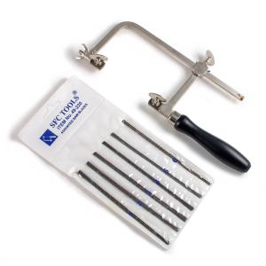 Jeweler's Saw Frame Set with Blades 1-6