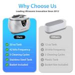 Ultrasonic Jewelry Cleaner - 20oz Tank, 42kHz