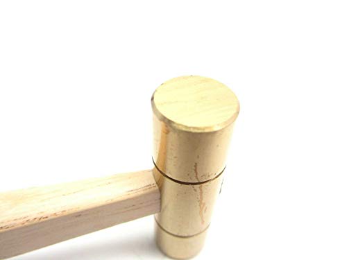 5 Brass Silversmithing Goldsmithing Hammers - Chasing & Riveting