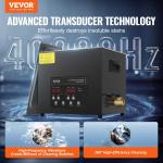 240W Ultrasonic Cleaner with Heater and Timer