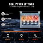 240W Ultrasonic Cleaner with Heater and Timer