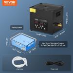 240W Ultrasonic Cleaner with Heater and Timer