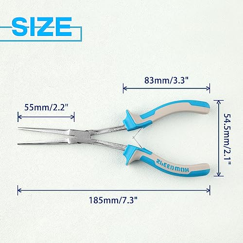 7" Needle Nose Pliers: Precision Wire Looping for Narrow Spaces