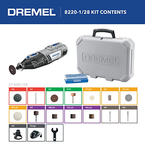 12V Cordless Rotary Tool Kit: Engraver, Sander, Polisher