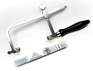 Adjustable Jewelers Saw Frame with 144 Blades