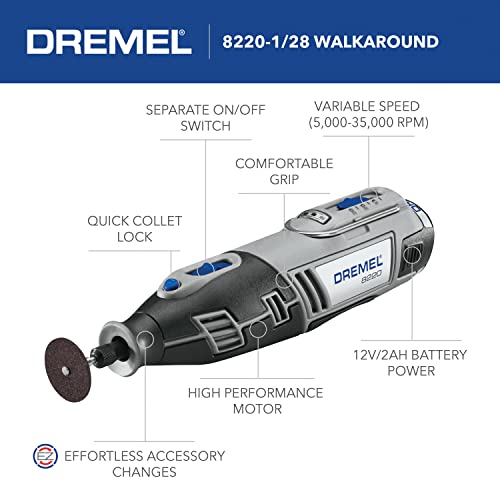 12V Cordless Rotary Tool Kit: Engraver, Sander, Polisher
